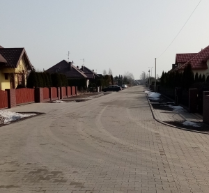 Ulica Konwaliowa w Powierciu