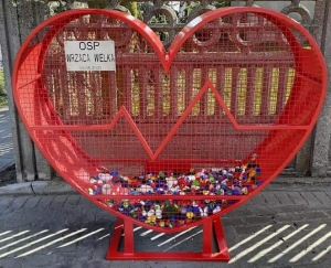 Serduszko na nakrętki