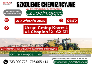 Zaproszenie na szkolenie