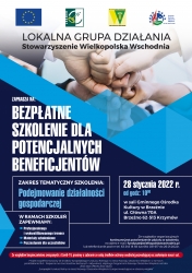 Wielkopolska wschodnia - nabór na podejmowanie działalności gospodarczej