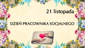 Dzień Pracownika Socjalnego 21.11.